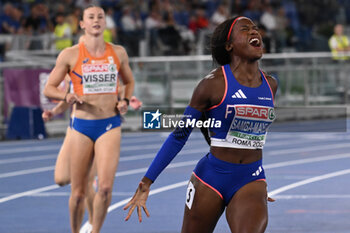 2024-06-08 - Cyrena SAMBA-MAYELA during European Athletics Championships 2024 at Olympic Stadium, on June 8, 2024 in Rome, Italy. - EUROPEAN ATHLETICS CHAMPIONSHIPS - INTERNATIONALS - ATHLETICS