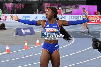 2024-06-08 - Cyrena SAMBA-MAYELA during European Athletics Championships 2024 at Olympic Stadium, on June 8, 2024 in Rome, Italy. - EUROPEAN ATHLETICS CHAMPIONSHIPS - INTERNATIONALS - ATHLETICS