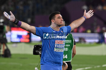 2024-06-08 - Leonardo FABBRI during European Athletics Championships 2024 at Olympic Stadium, on June 8, 2024 in Rome, Italy. - EUROPEAN ATHLETICS CHAMPIONSHIPS - INTERNATIONALS - ATHLETICS