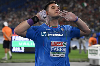 2024-06-08 - Leonardo FABBRI during European Athletics Championships 2024 at Olympic Stadium, on June 8, 2024 in Rome, Italy. - EUROPEAN ATHLETICS CHAMPIONSHIPS - INTERNATIONALS - ATHLETICS