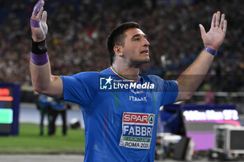 2024-06-08 - Leonardo FABBRI during European Athletics Championships 2024 at Olympic Stadium, on June 8, 2024 in Rome, Italy. - EUROPEAN ATHLETICS CHAMPIONSHIPS - INTERNATIONALS - ATHLETICS