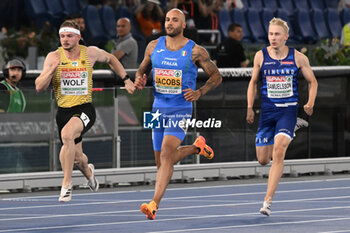 2024-06-08 - Marcell JACOBS during European Athletics Championships 2024 at Olympic Stadium, on June 8, 2024 in Rome, Italy. - EUROPEAN ATHLETICS CHAMPIONSHIPS - INTERNATIONALS - ATHLETICS