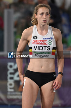 2024-06-08 - Noor VIDTS Bronze Medal Heptathlon during European Athletics Championships 2024 at Olympic Stadium, on June 8, 2024 in Rome, Italy. - EUROPEAN ATHLETICS CHAMPIONSHIPS - INTERNATIONALS - ATHLETICS