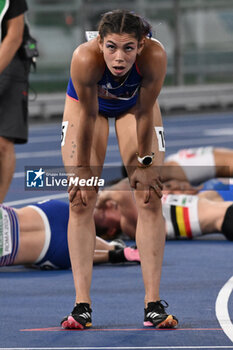 2024-06-08 - Auriana LAZRAQ-KHLASS Silver Medal Heptathlon during European Athletics Championships 2024 at Olympic Stadium, on June 8, 2024 in Rome, Italy. - EUROPEAN ATHLETICS CHAMPIONSHIPS - INTERNATIONALS - ATHLETICS