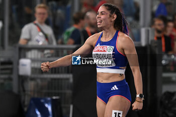 2024-06-08 - Auriana LAZRAQ-KHLASS Silver Medal Heptathlon during European Athletics Championships 2024 at Olympic Stadium, on June 8, 2024 in Rome, Italy. - EUROPEAN ATHLETICS CHAMPIONSHIPS - INTERNATIONALS - ATHLETICS