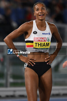 2024-06-08 - Nafissatou THIAM Gold Medal Heptathlon during European Athletics Championships 2024 at Olympic Stadium, on June 8, 2024 in Rome, Italy. - EUROPEAN ATHLETICS CHAMPIONSHIPS - INTERNATIONALS - ATHLETICS