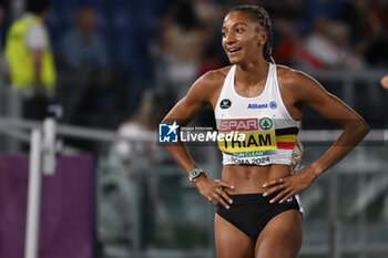 2024-06-08 - Nafissatou THIAM Gold Medal Heptathlon during European Athletics Championships 2024 at Olympic Stadium, on June 8, 2024 in Rome, Italy. - EUROPEAN ATHLETICS CHAMPIONSHIPS - INTERNATIONALS - ATHLETICS