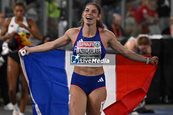 2024-06-08 - Auriana LAZRAQ-KHLASS Silver Medal Heptathlon during European Athletics Championships 2024 at Olympic Stadium, on June 8, 2024 in Rome, Italy. - EUROPEAN ATHLETICS CHAMPIONSHIPS - INTERNATIONALS - ATHLETICS