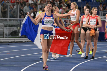 2024-06-08 - Auriana LAZRAQ-KHLASS Silver Medal Heptathlon during European Athletics Championships 2024 at Olympic Stadium, on June 8, 2024 in Rome, Italy. - EUROPEAN ATHLETICS CHAMPIONSHIPS - INTERNATIONALS - ATHLETICS