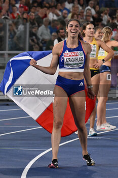 2024-06-08 - Auriana LAZRAQ-KHLASS Silver Medal Heptathlon during European Athletics Championships 2024 at Olympic Stadium, on June 8, 2024 in Rome, Italy. - EUROPEAN ATHLETICS CHAMPIONSHIPS - INTERNATIONALS - ATHLETICS