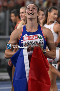 2024-06-08 - Auriana LAZRAQ-KHLASS Silver Medal Heptathlon during European Athletics Championships 2024 at Olympic Stadium, on June 8, 2024 in Rome, Italy. - EUROPEAN ATHLETICS CHAMPIONSHIPS - INTERNATIONALS - ATHLETICS