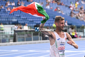 2024-06-08 - Francesco FORTUNATO Bronze Medal 20km Race Walk during European Athletics Championships 2024 at Olympic Stadium, on June 8, 2024 in Rome, Italy. - EUROPEAN ATHLETICS CHAMPIONSHIPS - INTERNATIONALS - ATHLETICS