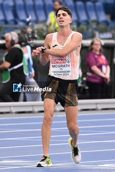 2024-06-08 - Paul MCGRATH Silver Medal 20km Race Walk during European Athletics Championships 2024 at Olympic Stadium, on June 8, 2024 in Rome, Italy. - EUROPEAN ATHLETICS CHAMPIONSHIPS - INTERNATIONALS - ATHLETICS