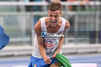 2024-06-08 - Francesco FORTUNATO Bronze Medal 20km Race Walk during European Athletics Championships 2024 at Olympic Stadium, on June 8, 2024 in Rome, Italy. - EUROPEAN ATHLETICS CHAMPIONSHIPS - INTERNATIONALS - ATHLETICS