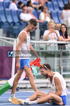 2024-06-08 - Francesco FORTUNATO Bronze Medal 20km Race Walk during European Athletics Championships 2024 at Olympic Stadium, on June 8, 2024 in Rome, Italy. - EUROPEAN ATHLETICS CHAMPIONSHIPS - INTERNATIONALS - ATHLETICS