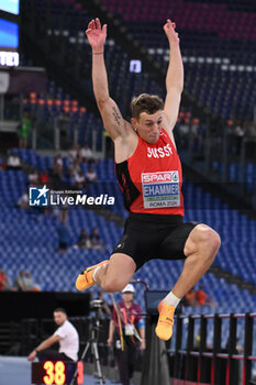 2024-06-08 - Simon EHAMMER Bronze Medal Long Jump Men during European Athletics Championships 2024 at Olympic Stadium, on June 8, 2024 in Rome, Italy. - EUROPEAN ATHLETICS CHAMPIONSHIPS - INTERNATIONALS - ATHLETICS