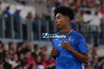 2024-06-08 - Mattia FURLANI Silver Medal Long Jump Men during European Athletics Championships 2024 at Olympic Stadium, on June 8, 2024 in Rome, Italy. - EUROPEAN ATHLETICS CHAMPIONSHIPS - INTERNATIONALS - ATHLETICS