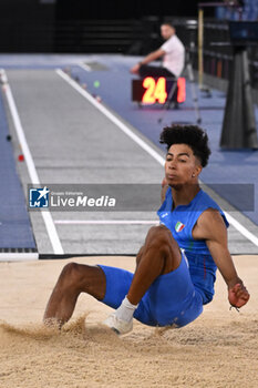 2024-06-08 - Mattia FURLANI Silver Medal Long Jump Men during European Athletics Championships 2024 at Olympic Stadium, on June 8, 2024 in Rome, Italy. - EUROPEAN ATHLETICS CHAMPIONSHIPS - INTERNATIONALS - ATHLETICS