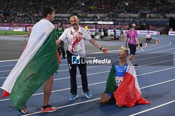 2024-06-12 - ITALY Silver Medal 4 x 400m Relay Men during European Athletics Championships 2024 at Olympic Stadium, on June 12, 2024 in Rome, Italy. - EUROPEAN ATHLETICS CHAMPIONSHIPS - INTERNATIONALS - ATHLETICS