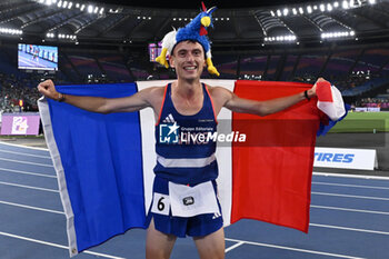 2024-06-12 - Yann SCHRUB Silver Medal 10000m Men A-race during European Athletics Championships 2024 at Olympic Stadium, on June 12, 2024 in Rome, Italy. - EUROPEAN ATHLETICS CHAMPIONSHIPS - INTERNATIONALS - ATHLETICS