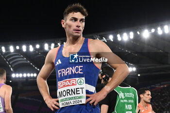 2024-06-12 - Romain MORNET 1500m Men during European Athletics Championships 2024 at Olympic Stadium, on June 12, 2024 in Rome, Italy. - EUROPEAN ATHLETICS CHAMPIONSHIPS - INTERNATIONALS - ATHLETICS