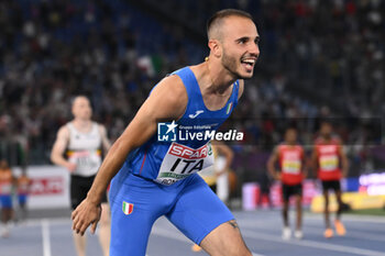 2024-06-12 - Lorenzo PATTA Gold Medal 4 x 100m Relay Men during European Athletics Championships 2024 at Olympic Stadium, on June 12, 2024 in Rome, Italy. - EUROPEAN ATHLETICS CHAMPIONSHIPS - INTERNATIONALS - ATHLETICS