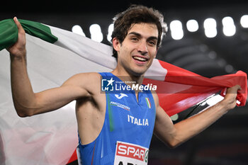 2024-06-12 - Pietro ARESE Bronze Medal 1500m Men during European Athletics Championships 2024 at Olympic Stadium, on June 12, 2024 in Rome, Italy. - EUROPEAN ATHLETICS CHAMPIONSHIPS - INTERNATIONALS - ATHLETICS