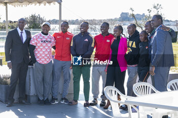 02/02/2024 - Team Kenya during the Meeting Miramas Metropole 2024, World Athletics Indoor Tour Silver on February 2, 2024 at Miramas Métropole stadium in Miramas, France - ATHLETICS - MEETING MIRAMAS METROPOLE 2024 - INTERNAZIONALI - ATLETICA