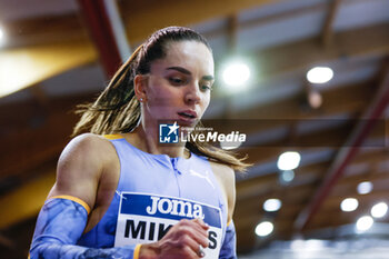 2024-02-23 - ANDREA MIKLOS (ROU), 400m - Heat A Women during the World Athletics Indoor Tour Gold Madrid 24 on February 23, 2024 at Polideportivo Gallur in Madrid, Spain - ATHLETICS - WORLD INDOOR TOUR GOLD - MADRID 2024 - INTERNATIONALS - ATHLETICS