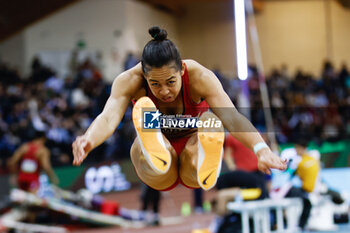 23/02/2024 - LISSANDRA MAYSA CAMPOS (BRA) competes the Long Jump Women Final during the World Athletics Indoor Tour Gold Madrid 24 on February 23, 2024 at Polideportivo Gallur in Madrid, Spain - ATHLETICS - WORLD INDOOR TOUR GOLD - MADRID 2024 - INTERNAZIONALI - ATLETICA
