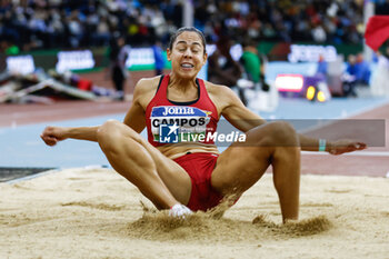 23/02/2024 - LISSANDRA MAYSA CAMPOS (BRA) competes the Long Jump Women Final during the World Athletics Indoor Tour Gold Madrid 24 on February 23, 2024 at Polideportivo Gallur in Madrid, Spain - ATHLETICS - WORLD INDOOR TOUR GOLD - MADRID 2024 - INTERNAZIONALI - ATLETICA