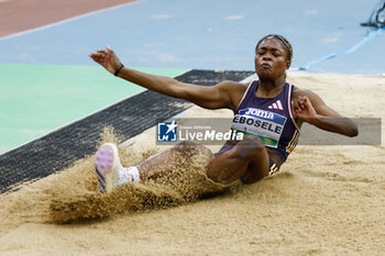 23/02/2024 - TESSY EBOSELE (ESP) competes the Long Jump Women Final during the World Athletics Indoor Tour Gold Madrid 24 on February 23, 2024 at Polideportivo Gallur in Madrid, Spain - ATHLETICS - WORLD INDOOR TOUR GOLD - MADRID 2024 - INTERNAZIONALI - ATLETICA