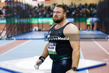 2024-02-23 - TOM WALSH (NZL) competes the Shot Put Men Final during the World Athletics Indoor Tour Gold Madrid 24 on February 23, 2024 at Polideportivo Gallur in Madrid, Spain - ATHLETICS - WORLD INDOOR TOUR GOLD - MADRID 2024 - INTERNATIONALS - ATHLETICS