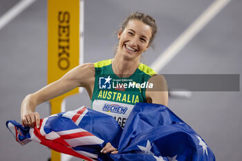 2024-03-01 - Nicole Olyslagers (AUS) wins the Women’s High Jump during the 2024 World Athletics Indoor Championships on 1 March 2024 at Commonwealth Arena in Glasgow, Scotland - ATHLETICS - WORLD ATHLETICS INDOOR CHAMPIONSHIPS 2024 - INTERNATIONALS - ATHLETICS