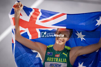 2024-03-01 - Nicole Olyslagers (AUS) wins the Women’s High Jump during the 2024 World Athletics Indoor Championships on 1 March 2024 at Commonwealth Arena in Glasgow, Scotland - ATHLETICS - WORLD ATHLETICS INDOOR CHAMPIONSHIPS 2024 - INTERNATIONALS - ATHLETICS