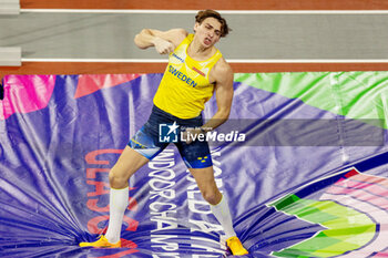 2024-03-03 - Armand Duplantis (SWE) Gold medal, Pole Vault Men during the 2024 World Athletics Indoor Championships on 3 March 2024 at Commonwealth Arena in Glasgow, Scotland - ATHLETICS - WORLD ATHLETICS INDOOR CHAMPIONSHIPS 2024 - INTERNATIONALS - ATHLETICS