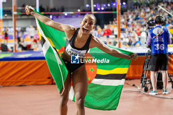 03/03/2024 - Thea Lafond (DMA) Gold medal, Triple Jump Women during the 2024 World Athletics Indoor Championships on 3 March 2024 at Commonwealth Arena in Glasgow, Scotland - ATHLETICS - WORLD ATHLETICS INDOOR CHAMPIONSHIPS 2024 - INTERNAZIONALI - ATLETICA