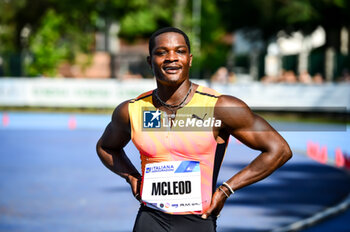 19/05/2024 - JAM - McLeod Omar - 100m Men - Winner of Meeting - MEETING INTERNAZIONALE CITTà DI LUCCA - INTERNAZIONALI - ATLETICA