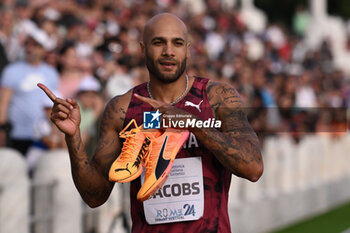 18/05/2024 - Marcel Jacobs during the Sprint Festival Rome 2024 on 18 May 2024 at the Stadio dei Marmi Pietro Mennea, in Rome, Italy. - SPRINT FESTIVAL ROME 24 - INTERNAZIONALI - ATLETICA