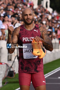 18/05/2024 - Marcel Jacobs during the Sprint Festival Rome 2024 on 18 May 2024 at the Stadio dei Marmi Pietro Mennea, in Rome, Italy. - SPRINT FESTIVAL ROME 24 - INTERNAZIONALI - ATLETICA