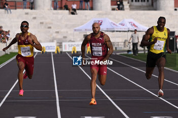 18/05/2024 - Marcel Jacobs during the Sprint Festival Rome 2024 on 18 May 2024 at the Stadio dei Marmi Pietro Mennea, in Rome, Italy. - SPRINT FESTIVAL ROME 24 - INTERNAZIONALI - ATLETICA