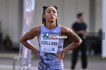 18/05/2024 - Shania Collins during the Sprint Festival Rome 2024 on 18 May 2024 at the Stadio dei Marmi Pietro Mennea, in Rome, Italy. - SPRINT FESTIVAL ROME 24 - INTERNAZIONALI - ATLETICA