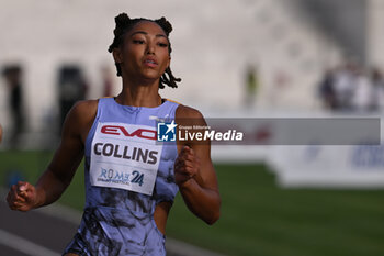 18/05/2024 - Shania Collins during the Sprint Festival Rome 2024 on 18 May 2024 at the Stadio dei Marmi Pietro Mennea, in Rome, Italy. - SPRINT FESTIVAL ROME 24 - INTERNAZIONALI - ATLETICA