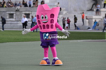 18/05/2024 - Mascotte Athetic European 2024 during the Sprint Festival Rome 2024 on 18 May 2024 at the Stadio dei Marmi Pietro Mennea, in Rome, Italy. - SPRINT FESTIVAL ROME 24 - INTERNAZIONALI - ATLETICA