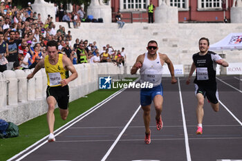 18/05/2024 - Filippo Tortu during the Sprint Festival Rome 2024 on 18 May 2024 at the Stadio dei Marmi Pietro Mennea, in Rome, Italy. - SPRINT FESTIVAL ROME 24 - INTERNAZIONALI - ATLETICA