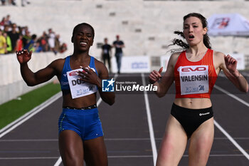 18/05/2024 - Zaymab Dosso during the Sprint Festival Rome 2024 on 18 May 2024 at the Stadio dei Marmi Pietro Mennea, in Rome, Italy. - SPRINT FESTIVAL ROME 24 - INTERNAZIONALI - ATLETICA