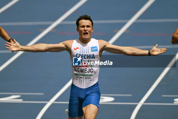 2024-06-09 - Tomas NĚMEJC of Czechia during the men's 200m batteries at the 2024 European Athletics Championships at the Olympic Stadium in Rome, June 9, 2024 - EUROPEAN ATHLETICS CHAMPIONSHIPS - INTERNATIONALS - ATHLETICS