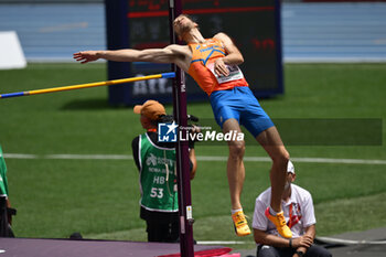 2024-06-09 - Douwe AMELS of Netherlands in action during the European Athletics Championships 2024 at the Olympic Stadium in Rome, Italy June 9, 2024 - EUROPEAN ATHLETICS CHAMPIONSHIPS - INTERNATIONALS - ATHLETICS