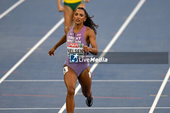 2024-06-09 - Laviai Nielsen of Great Britain in action in the semifinals of the women's 400 meters during the European Athletics Championship 2024 at Olimpico Stadium in Rome, Italy, 9 June 2024 - EUROPEAN ATHLETICS CHAMPIONSHIPS - INTERNATIONALS - ATHLETICS