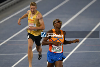2024-06-09 - Liemarvin BONEVACIA of Netherlands in action in the semifinals of the men's 400 meters during the European Athletics Championship 2024 at Olimpico Stadium in Rome, Italy, 9 June 2024 - EUROPEAN ATHLETICS CHAMPIONSHIPS - INTERNATIONALS - ATHLETICS